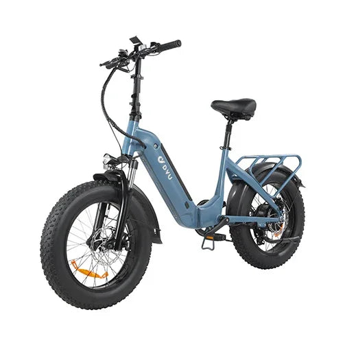DYU FF500 Step-Thru Electric Bike with Smart LCD Display and Powerful Motor