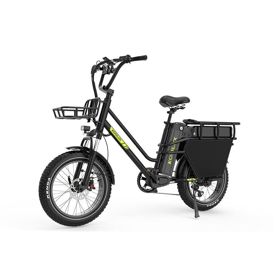 KOOLUX X8 48V 65AH E-Bike Hydraulic Brakes Cargo Electric Bike