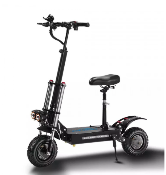 Bild in Galerie-Viewer laden, eHoodax HB07 11 inch 5600W high-power scooter with seat for unmatched speed and range5

