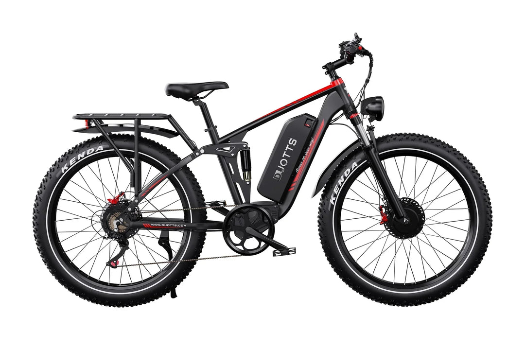 DUOTTS S26 Pro Fat Tire Electric Bike with IPX4 Rating and Hydraulic Brakes