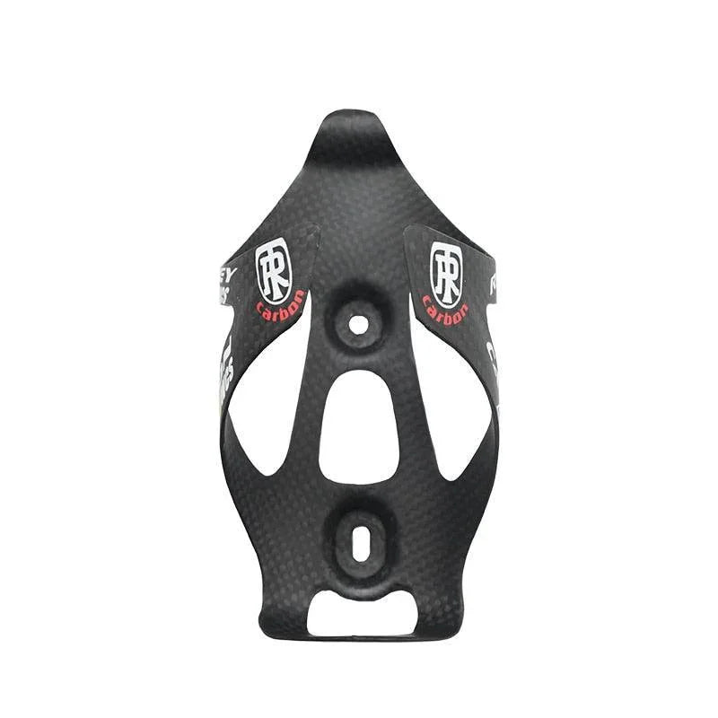 2Pcs Full Carbon Fiber Bike Water Bottle Cage - 23g Ultralight MTB Road Bottle Holder - High-Strength Aerodynamic Hydration Carrier (Matte/Glossy)