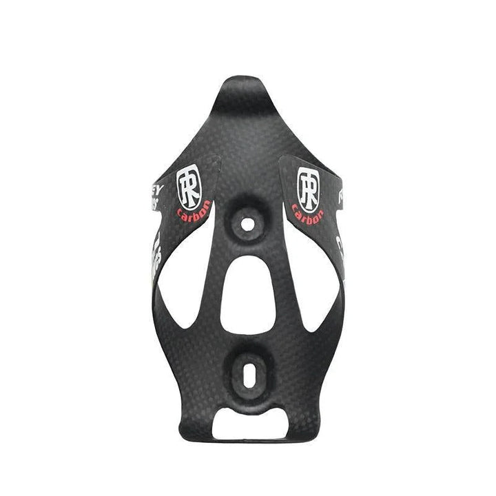 2Pcs Full Carbon Fiber Bike Water Bottle Cage - 23g Ultralight MTB Road Bottle Holder - High-Strength Aerodynamic Hydration Carrier (Matte/Glossy)