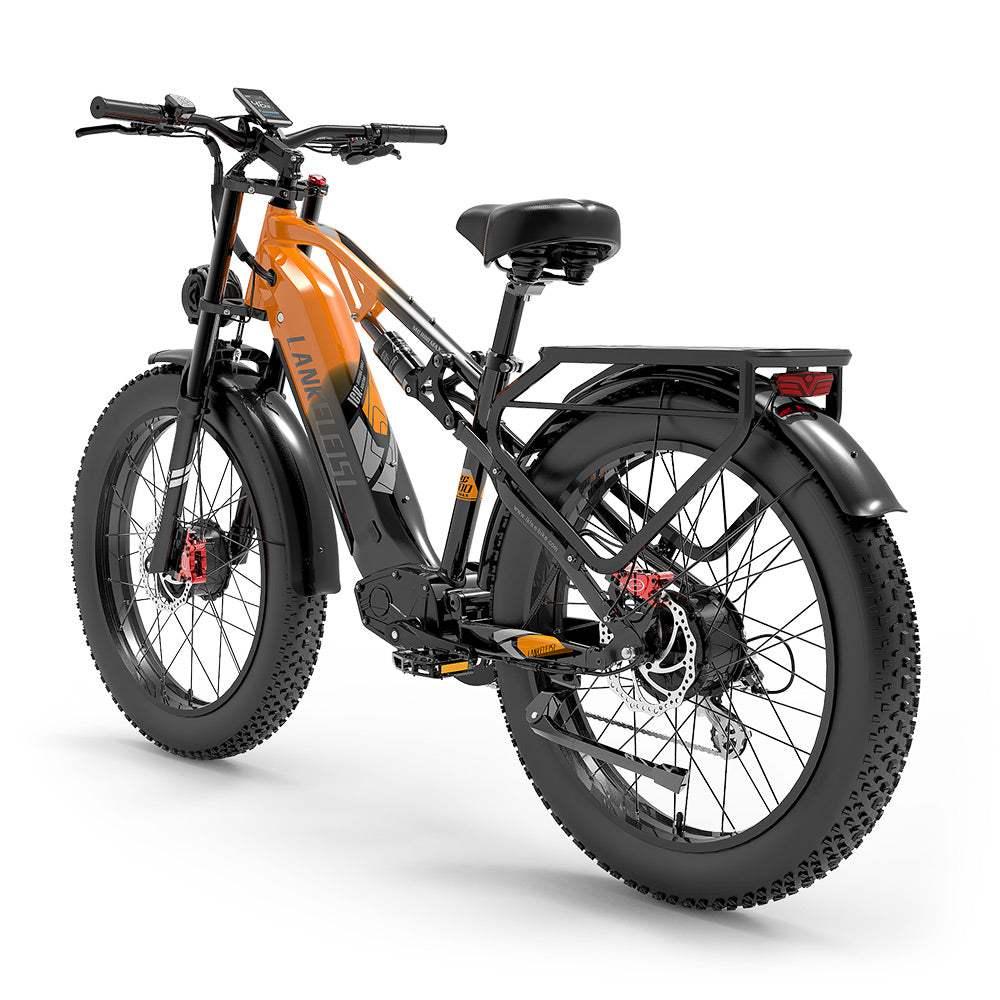 Lankeleisi MG800 Max 2000W Dual Motor Cargo E-Bike with Hydraulic Brakes and LCD Display