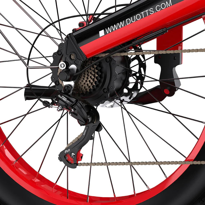 DUOTTS N26 Upgraded Fat Tire Electric Bike with Lightweight Frame