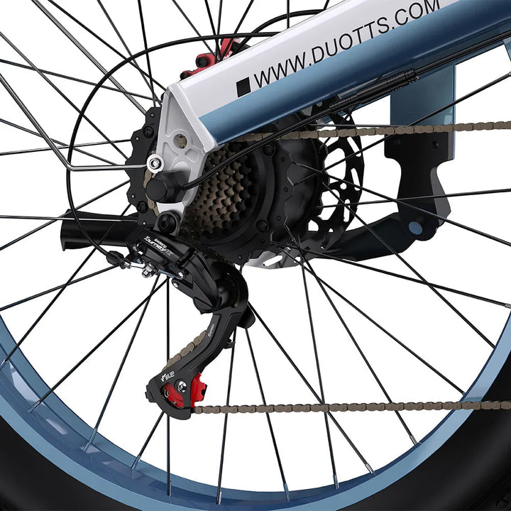 DUOTTS N26 Upgraded Fat Tire Electric Bike with Lightweight Frame