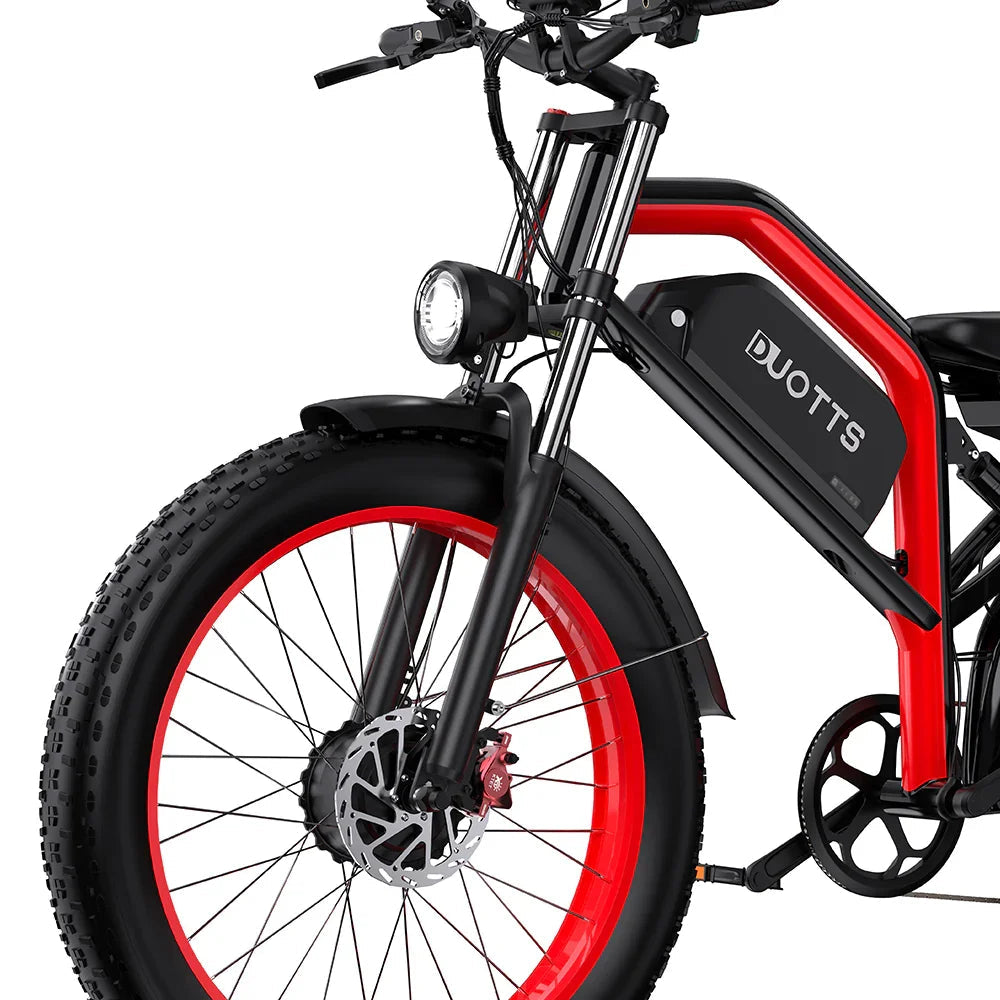 DUOTTS N26 Upgraded Fat Tire Electric Bike with Lightweight Frame