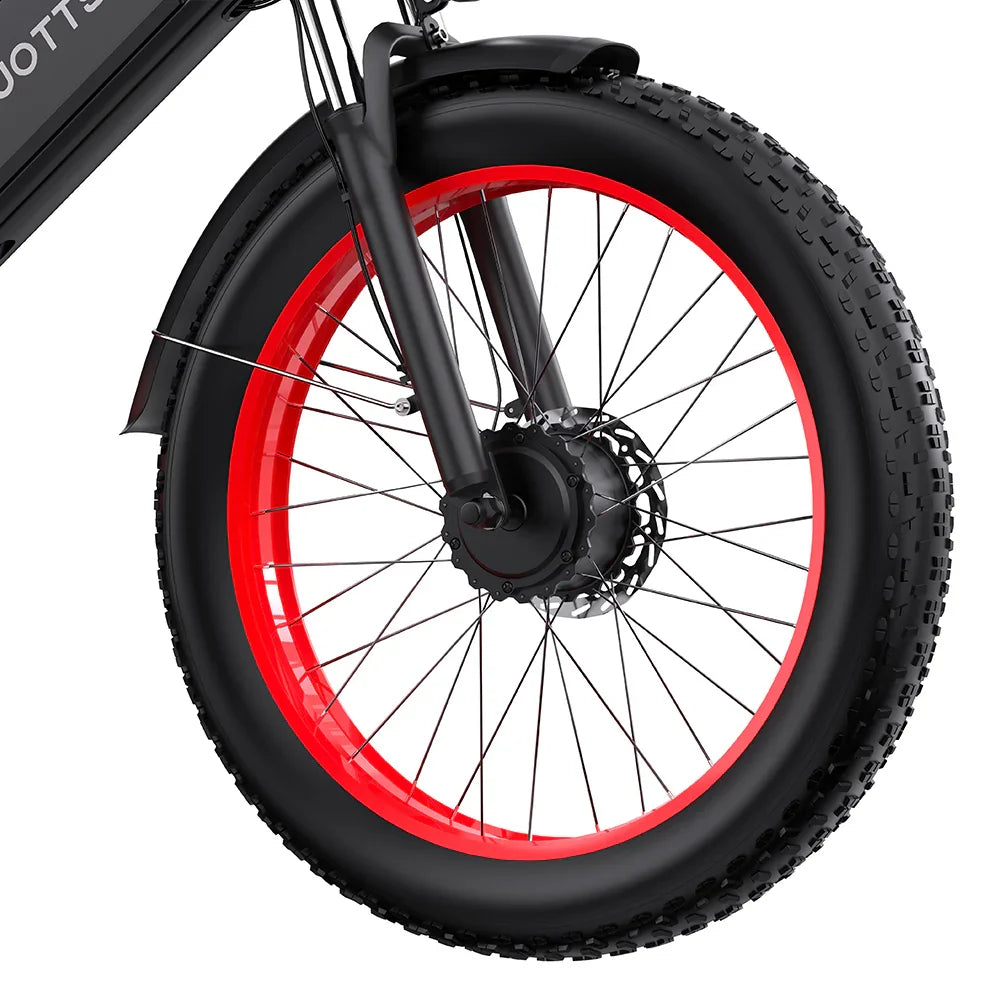DUOTTS N26 Upgraded Fat Tire Electric Bike with Lightweight Frame