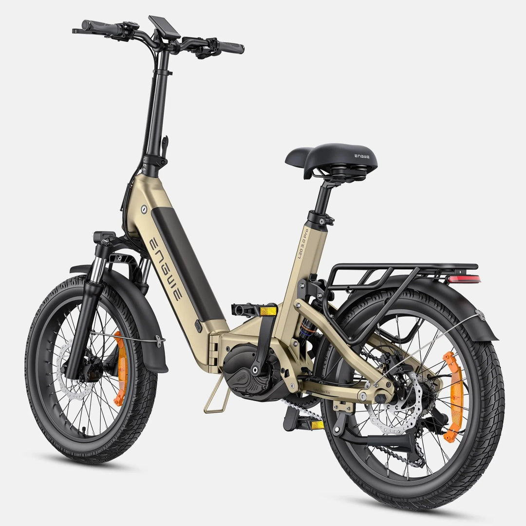 Engwe L20 3.0 Pro Step-Thru Electric Bike with GPS Tracking and Motion Detection