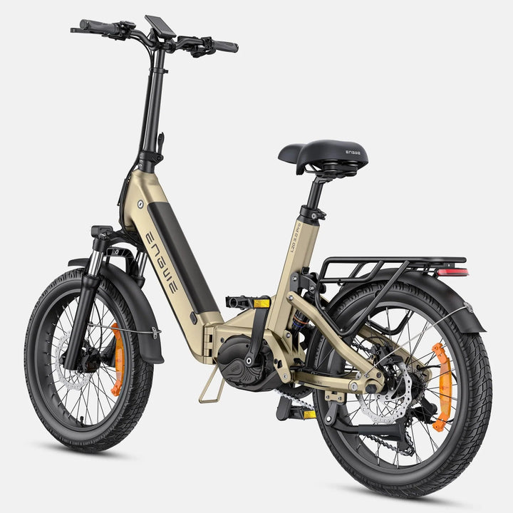 Engwe L20 3.0 Pro Step-Thru Electric Bike with GPS Tracking and Motion Detection