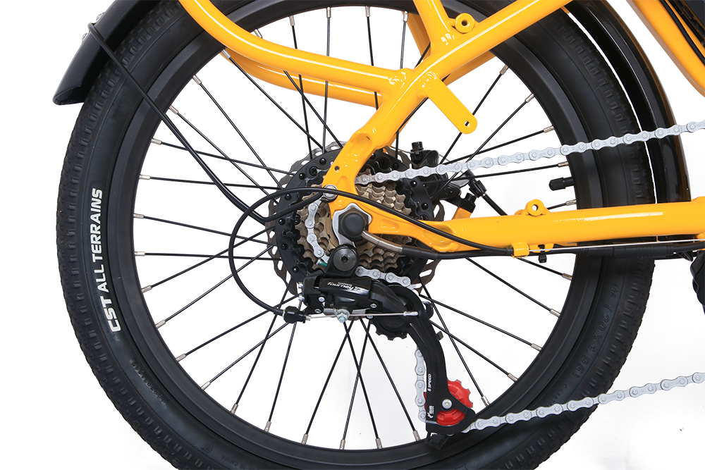 ONESPORT CARGO Electric Bike – 500W Motor, 40 km/h