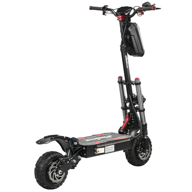 Bild in Galerie-Viewer laden, eHoodax HB07 11 inch 5600W high-power scooter with seat for unmatched speed and range7
