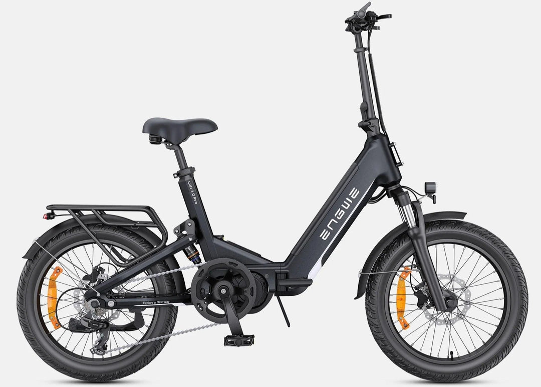 Engwe L20 3.0 Pro Step-Thru Electric Bike with GPS Tracking and Motion Detection