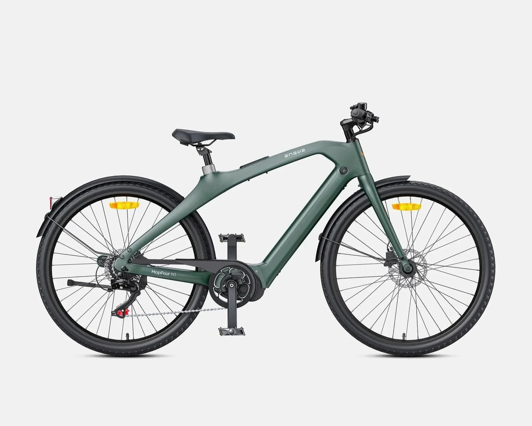 ENGWE MapFour N1 Pro Electric Bike with Shimano 7-Speed and Removable Battery