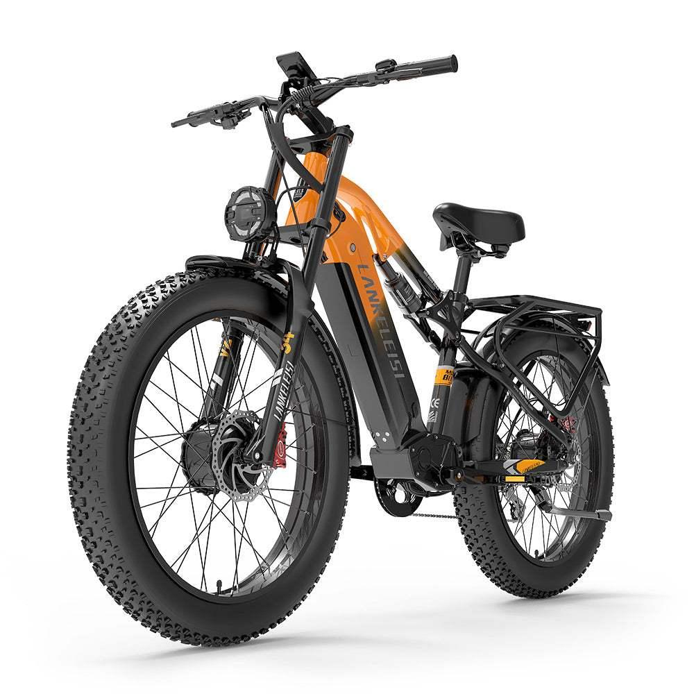 Lankeleisi MG800 Max 2000W Dual Motor Cargo E-Bike with Hydraulic Brakes and LCD Display