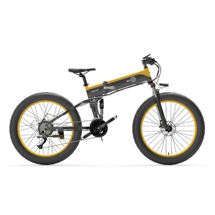Bezior X1500 Folding Fat Tire Mountain Electric Bike Built for Adventure Seekers
