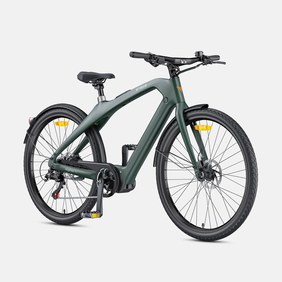 ENGWE MapFour N1 Pro Electric Bike with Shimano 7-Speed and Removable Battery