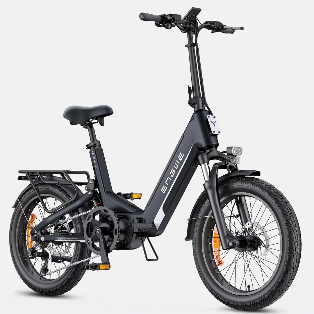 Engwe L20 3.0 Pro Step-Thru Electric Bike with GPS Tracking and Motion Detection