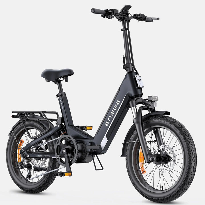 Engwe L20 3.0 Pro Step-Thru Electric Bike with GPS Tracking and Motion Detection