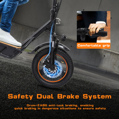 Innovative H14 E-Scooter - All-Weather IPX4 Design for Short Trips & Outdoor Adventures