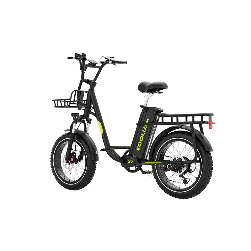 KOOLUX X7 48V 25Ah E-Bike With Hydraulic Brakes Cargo Electric Bike