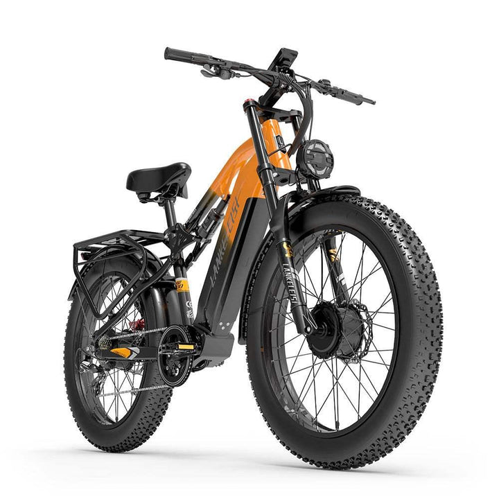 Lankeleisi MG800 Max 2000W Dual Motor Cargo E-Bike with Hydraulic Brakes and LCD Display