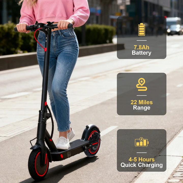 FREEBOY J03 Electric Scooter – 350W Motor, 19 mph