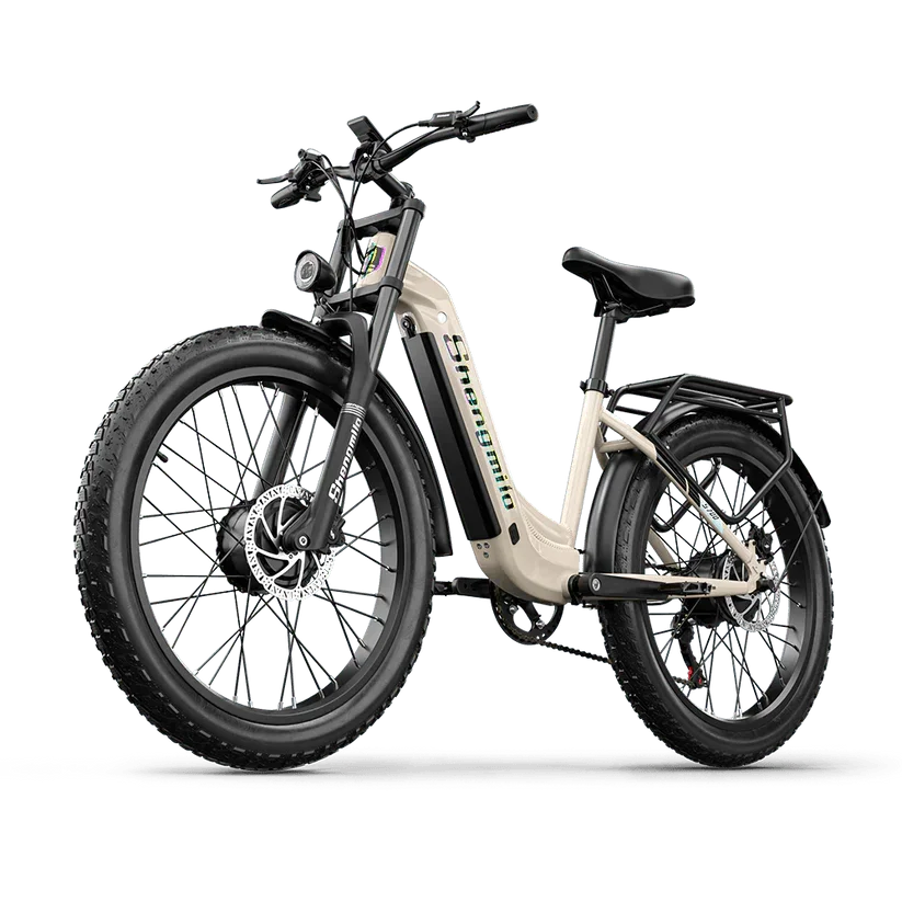 Shengmilo S700 Dual Motor Step-Thru Electric Bike with 2×1000W Power and Samsung Battery