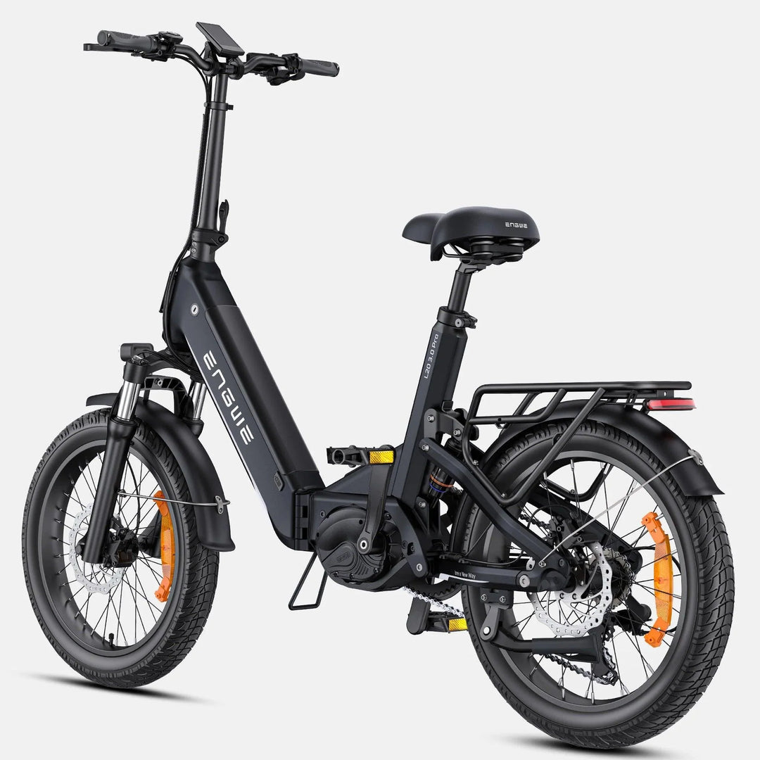 Engwe L20 3.0 Pro Step-Thru Electric Bike with GPS Tracking and Motion Detection