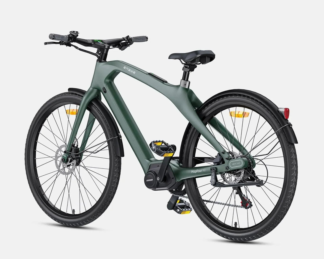 ENGWE MapFour N1 Pro Electric Bike with Shimano 7-Speed and Removable Battery