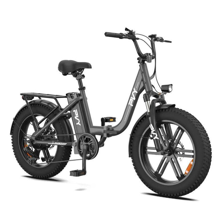 PVY LS20 Step-Through Electric Bike for Women with Shimano 7-Speed and Hydraulic Brakes