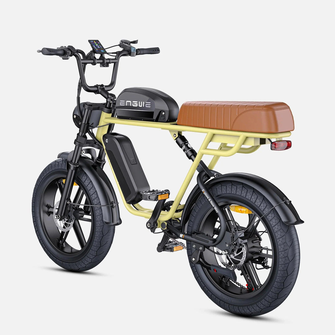 ENGWE M1 Dual Passenger Fat Tire Electric Bike with Single or Dual Battery Options