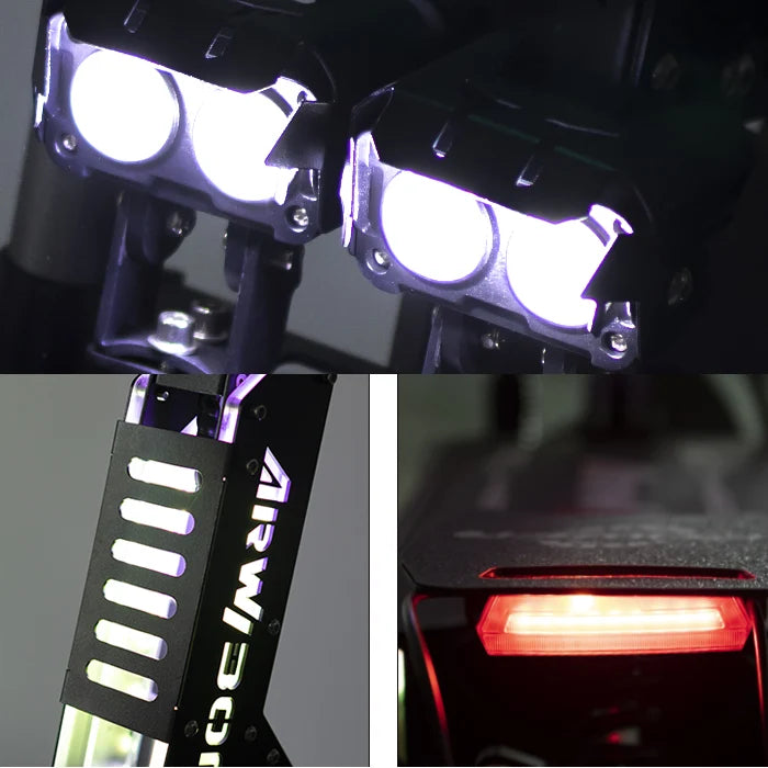 MT30 3-Wheel Off-Road Electric Scooter | 6000W Dual Motor (3000W*2), 60V 27Ah Battery, 40 MPH, Triple Oil Brakes &amp; 3x13" All-Terrain Tires Trike E-Scooter