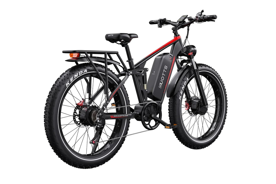 DUOTTS S26 Pro Fat Tire Electric Bike with IPX4 Rating and Hydraulic Brakes