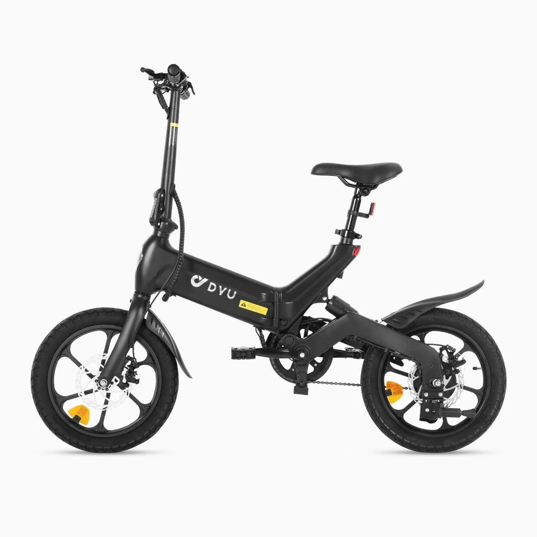 DYU A16 Step-Thru Folding Electric Bike with IP54 Rating for Smart Urban Commuting