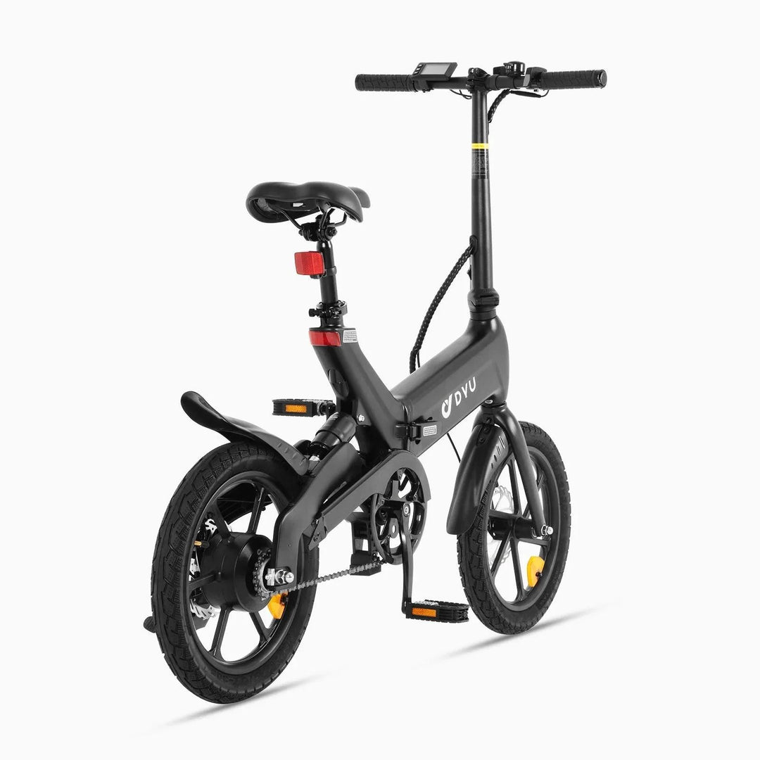 DYU A16 Step-Thru Folding Electric Bike with IP54 Rating for Smart Urban Commuting