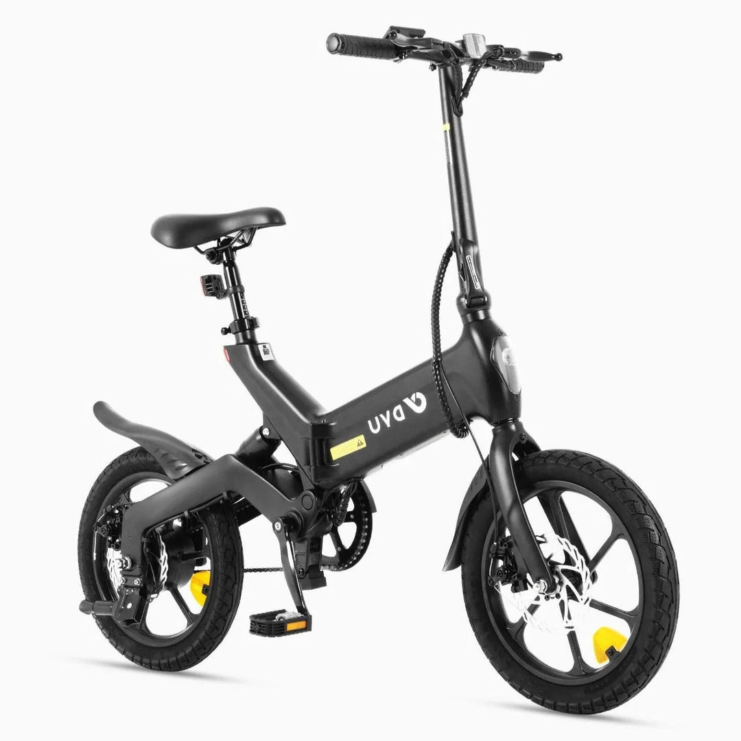 DYU A16 Step-Thru Folding Electric Bike with IP54 Rating for Smart Urban Commuting