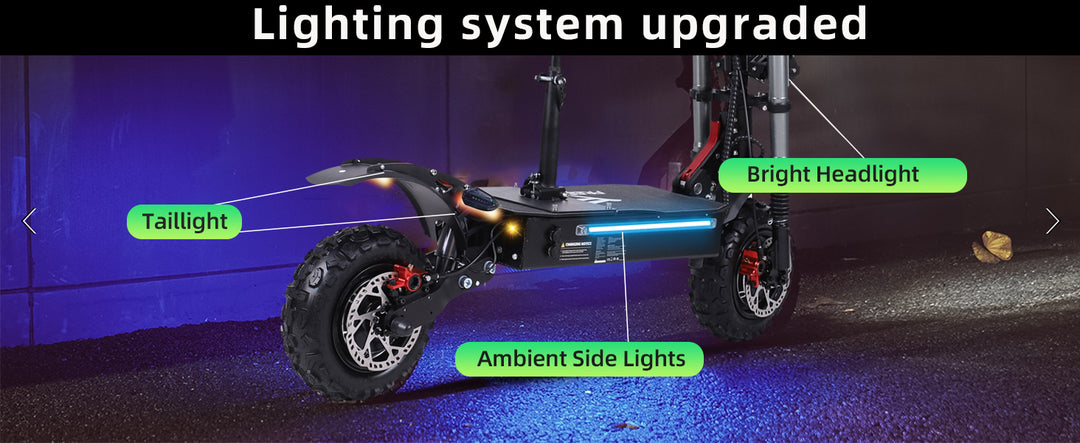 J30MAX 고속 오프로드 스쿠터 - 3000W*2, 90-100KM 주행거리, 듀얼 디스크 브레이크