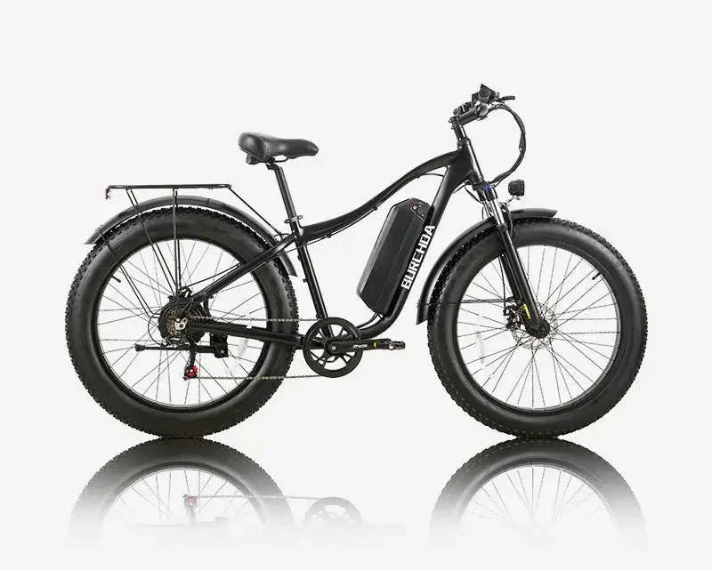 BURCHDA RX02 All-Terrain Electric Bike with Shimano 7-Speed and Removable Battery