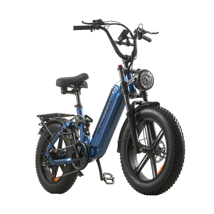 BURCHDA AZ20 Step-Thru Electric Bike with 200kg Max Load for Urban Commuting
