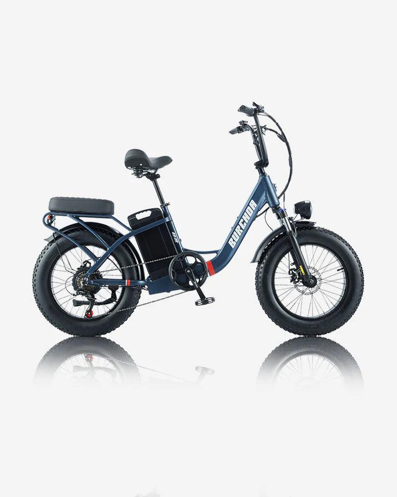 BURCHDA U8 Step-Thru Electric Bike with IP65 Waterproofing and Mechanical Disc Brakes