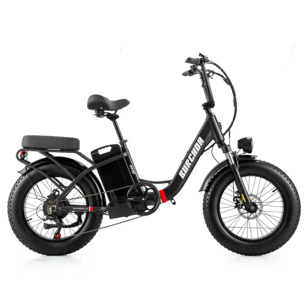 BURCHDA U8 Step-Thru Electric Bike with IP65 Waterproofing and Mechanical Disc Brakes
