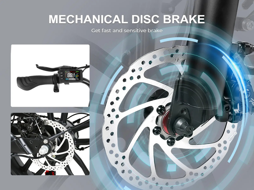 Samebike C05 Pro Step-Through Foldable Fat Tire Electric Bike with 500W Motor
