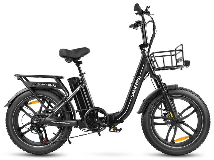 Samebike C05 Pro Step-Through Foldable Fat Tire Electric Bike with 500W Motor