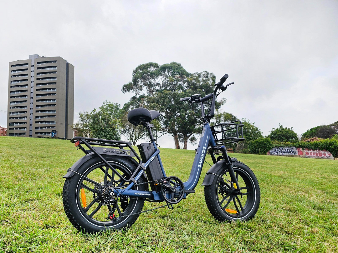 Samebike C05 Pro Step-Through Foldable Fat Tire Electric Bike with 500W Motor