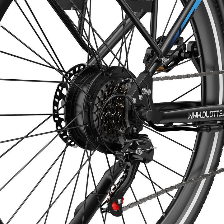 Duotts C29 Max Commuter and Mountain Electric Bike with Smart App and Shimano 7-Speed