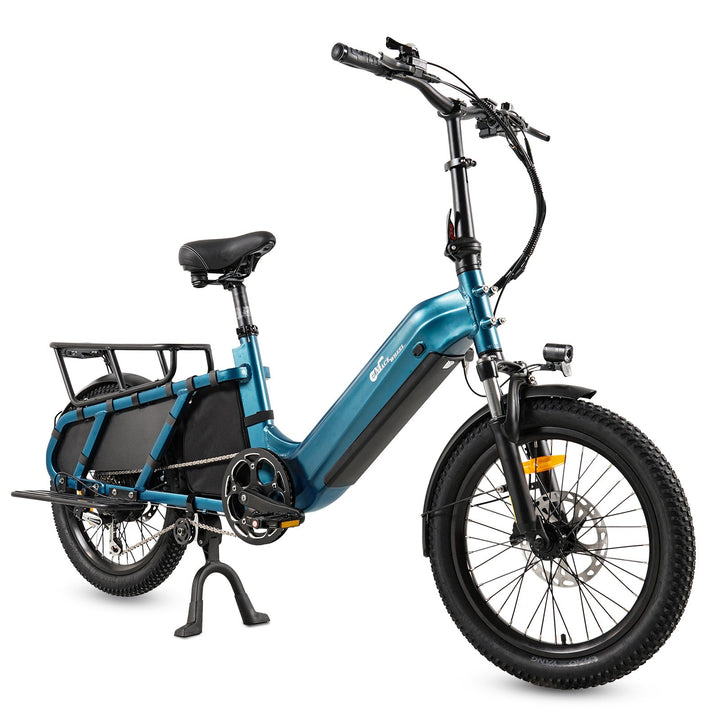 CMACEWHEEL HQ20 Step-Thru Electric Cargo Bike with Torque Sensor and Samsung Battery