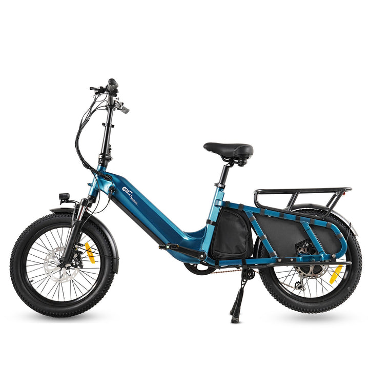 CMACEWHEEL HQ20 Step-Thru Electric Cargo Bike with Torque Sensor and Samsung Battery