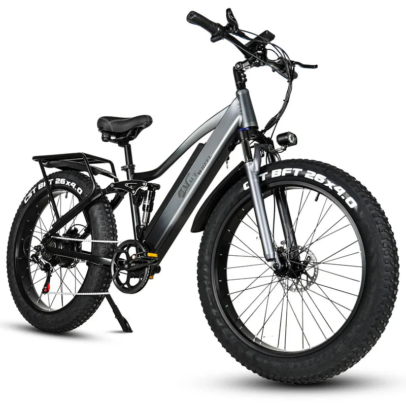 CMACEWHEEL TP26 Mountain Electric Bike with Removable Battery and Hydraulic Brakes