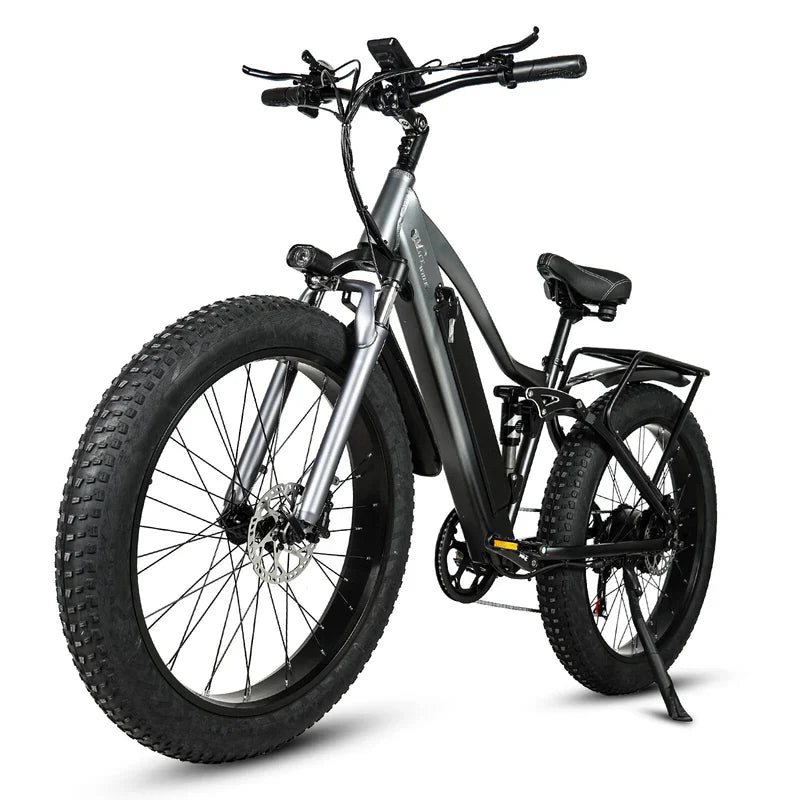 CMACEWHEEL TP26 Mountain Electric Bike with Removable Battery and Hydraulic Brakes