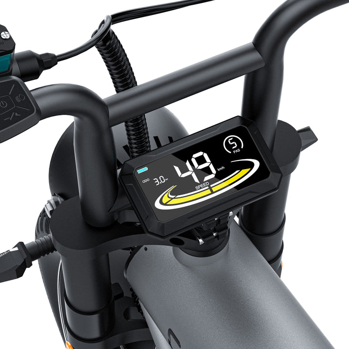 COSWHEEL CT20 20" Off Road Electric Bike 1000W Motor 48V 25Ah Battery